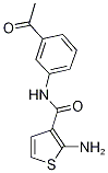 3-Thiophenecarboxamide,n-(3-acetylphenyl)-2-amino-(9ci)Structure,590356-75-5Structure 3-Thiophenecarboxamide,n-(3-acetylphenyl)-2-amino-(9ci) Structure,590356-75-5Structure
