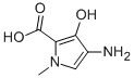 1H-pyrrole-2-carboxylic acid,4-amino-3-hydroxy-1-methyl-(9ci)Structure,591248-13-4Structure 1H-pyrrole-2-carboxylic acid,4-amino-3-hydroxy-1-methyl-(9ci) Structure,591248-13-4Structure