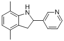 2,3-二氫-4,7-二甲基-2-(3-吡啶)-1H-吲哚(9ci)結(jié)構(gòu)式_591757-64-1結(jié)構(gòu)式