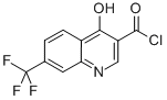 3-Quinolinecarbonyl chloride,4-hydroxy-7-(trifluoromethyl)-Structure,59197-90-9Structure 3-Quinolinecarbonyl chloride,4-hydroxy-7-(trifluoromethyl)- Structure,59197-90-9Structure