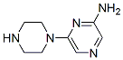 4-(1-哌嗪)-2-氨基嘧啶結(jié)構(gòu)式_59215-38-2結(jié)構(gòu)式