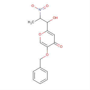 5-(芐氧基)-2-(1-羥基-2-硝基丙基)-4H-吡喃-4-酮結(jié)構(gòu)式_59281-20-8結(jié)構(gòu)式