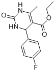 Ethyl 4-(4-fluorophenyl)-1,2,3,4-tetrahydro-6-methyl-2-oxo-5-pyrimidinecarboxylateStructure,5937-24-6Structure Ethyl 4-(4-fluorophenyl)-1,2,3,4-tetrahydro-6-methyl-2-oxo-5-pyrimidinecarboxylate Structure,5937-24-6Structure
