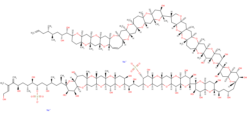 MaitotoxinStructure,59392-53-9Structure Maitotoxin Structure,59392-53-9Structure