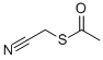 Cyanomethyl ethanethioateStructure,59463-56-8Structure Cyanomethyl ethanethioate Structure,59463-56-8Structure