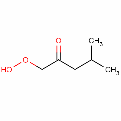 1-Hydroperoxy-4-methylpentan-2-oneStructure,59472-06-9Structure 1-Hydroperoxy-4-methylpentan-2-one Structure,59472-06-9Structure