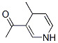 Ethanone,1-(1,4-dihydro-4-methyl-3-pyridinyl)-(9ci)Structure,594813-03-3Structure Ethanone,1-(1,4-dihydro-4-methyl-3-pyridinyl)-(9ci) Structure,594813-03-3Structure