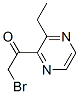 Ethanone,2-bromo-1-(3-ethylpyrazinyl)-(9ci)Structure,594813-45-3Structure Ethanone,2-bromo-1-(3-ethylpyrazinyl)-(9ci) Structure,594813-45-3Structure