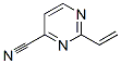 4-Pyrimidinecarbonitrile,2-ethenyl-(9ci)Structure,594836-56-3Structure 4-Pyrimidinecarbonitrile,2-ethenyl-(9ci) Structure,594836-56-3Structure