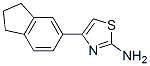 4-(2,3-Dihydro-1H-inden-5-yl)-1,3-thiazol-2-amineStructure,59543-75-8Structure 4-(2,3-Dihydro-1H-inden-5-yl)-1,3-thiazol-2-amine Structure,59543-75-8Structure