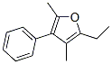 Furan,2-ethyl-3,5-dimethyl-4-phenyl-(9ci)Structure,595598-44-0Structure Furan,2-ethyl-3,5-dimethyl-4-phenyl-(9ci) Structure,595598-44-0Structure
