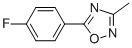 5-(4-氟-苯基)-3-甲基-[1,2,4]噁二唑結(jié)構(gòu)式_59562-68-4結(jié)構(gòu)式