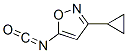 Isoxazole,3-cyclopropyl-5-isocyanato-(9ci)Structure,59669-74-8Structure Isoxazole,3-cyclopropyl-5-isocyanato-(9ci) Structure,59669-74-8Structure