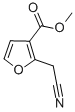 3-Furancarboxylic acid, 2-(cyanomethyl)-, methyl esterStructure,59760-33-7Structure 3-Furancarboxylic acid, 2-(cyanomethyl)-, methyl ester Structure,59760-33-7Structure