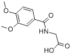 (3,4-Dimethoxy-benzoylamino)-acetic acidStructure,59893-89-9Structure (3,4-Dimethoxy-benzoylamino)-acetic acid Structure,59893-89-9Structure