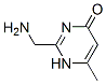 (9CI)-2-(氨基甲基)-6-甲基-4(1H)-嘧啶酮結(jié)構(gòu)式_5993-90-8結(jié)構(gòu)式