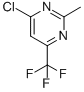 4-Chloro-2-methyl-6-trifluoromethylpyrimidine Structure,5993-98-6Structure