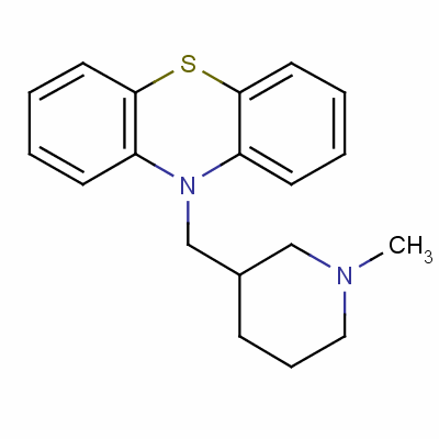 PecazineStructure,60-89-9Structure Pecazine Structure,60-89-9Structure