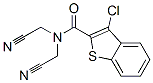 Benzo[b]thiophene-2-carboxamide, 3-chloro-n,n-bis(cyanomethyl)-(9ci) Structure,600122-12-1Structure
