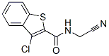 Benzo[b]thiophene-2-carboxamide, 3-chloro-n-(cyanomethyl)-(9ci) Structure,600122-15-4Structure