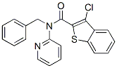 Benzo[b]thiophene-2-carboxamide, 3-chloro-n-(phenylmethyl)-n-2-pyridinyl-(9ci) Structure,600122-16-5Structure