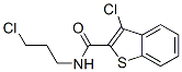 Benzo[b]thiophene-2-carboxamide, 3-chloro-n-(3-chloropropyl)-(9ci) Structure,600122-18-7Structure