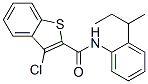 Benzo[b]thiophene-2-carboxamide, 3-chloro-n-[2-(1-methylpropyl)phenyl]-(9ci) Structure,600122-31-4Structure