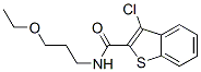 Benzo[b]thiophene-2-carboxamide, 3-chloro-n-(3-ethoxypropyl)-(9ci) Structure,600122-41-6Structure