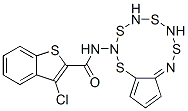 Benzo[b]thiophene-2-carboxamide, 3-chloro-n-(5,6-dihydro-4h-cyclopentathiazol-2-yl)-(9ci) Structure,600122-49-4Structure