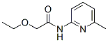 Acetamide, 2-ethoxy-n-(6-methyl-2-pyridinyl)-(9ci)Structure,600140-10-1Structure Acetamide, 2-ethoxy-n-(6-methyl-2-pyridinyl)-(9ci) Structure,600140-10-1Structure