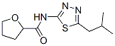 四氫-n-[5-(2-甲基丙基)-1,3,4-噻二唑-2-基]-2-呋喃羧酰胺結構式_600160-03-0結構式