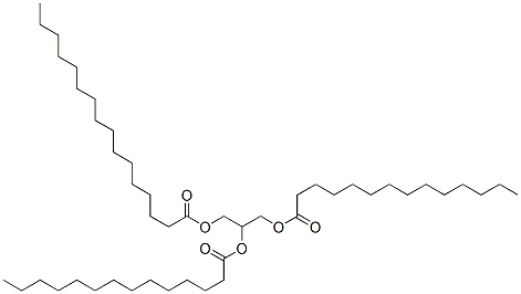2,3-Bis(tetradecanoyloxy)propyl palmitateStructure,60138-13-8Structure 2,3-Bis(tetradecanoyloxy)propyl palmitate Structure,60138-13-8Structure