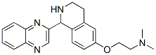 (9ci)-N,N-二甲基-2-[[1,2,3,4-四氫-1-(2-喹噁啉yl)-6-異喹啉]氧基]-乙胺結構式_601462-78-6結構式