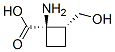 Cyclobutanecarboxylic acid, 1-amino-2-(hydroxymethyl)-, (1r,2r)-(9ci) Structure,601501-26-2Structure