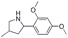 (9CI)-2-(2,4-二甲氧基苯基)-4-甲基-吡咯烷結(jié)構(gòu)式_603068-41-3結(jié)構(gòu)式