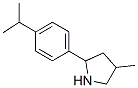 (9CI)-4-甲基-2-[4-(1-甲基乙基)苯基]-吡咯烷結(jié)構(gòu)式_603068-52-6結(jié)構(gòu)式