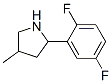 (9CI)-2-(2,5-二氟苯基)-4-甲基-吡咯烷結(jié)構(gòu)式_603069-11-0結(jié)構(gòu)式