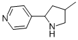 Pyridine, 4-(4-methyl-2-pyrrolidinyl)-(9ci)Structure,603089-86-7Structure Pyridine, 4-(4-methyl-2-pyrrolidinyl)-(9ci) Structure,603089-86-7Structure