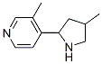 Pyridine, 3-methyl-4-(4-methyl-2-pyrrolidinyl)-(9ci)Structure,603089-87-8Structure Pyridine, 3-methyl-4-(4-methyl-2-pyrrolidinyl)-(9ci) Structure,603089-87-8Structure