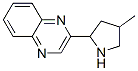 Quinoxaline, 2-(4-methyl-2-pyrrolidinyl)- (9ci)Structure,603089-98-1Structure Quinoxaline, 2-(4-methyl-2-pyrrolidinyl)- (9ci) Structure,603089-98-1Structure