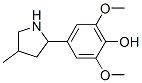 Phenol, 2,6-dimethoxy-4-(4-methyl-2-pyrrolidinyl)-(9ci)Structure,603090-19-3Structure Phenol, 2,6-dimethoxy-4-(4-methyl-2-pyrrolidinyl)-(9ci) Structure,603090-19-3Structure