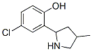 Phenol, 4-chloro-2-(4-methyl-2-pyrrolidinyl)-(9ci)Structure,603090-23-9Structure Phenol, 4-chloro-2-(4-methyl-2-pyrrolidinyl)-(9ci) Structure,603090-23-9Structure