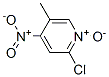 Pyridine, 2-bromo-5-methyl-4-nitro-, 1-oxideStructure,60323-98-0Structure Pyridine, 2-bromo-5-methyl-4-nitro-, 1-oxide Structure,60323-98-0Structure