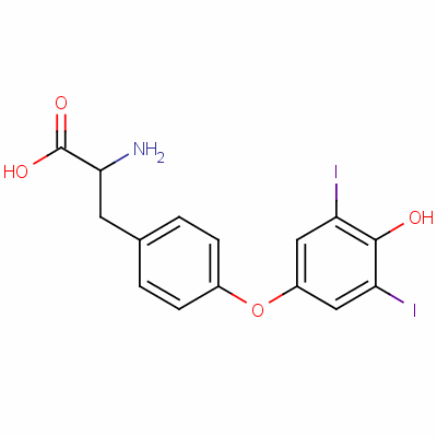 O-(4-hydroxy-3,5-diiodophenyl)-dl-tyrosineStructure,60363-25-9Structure O-(4-hydroxy-3,5-diiodophenyl)-dl-tyrosine Structure,60363-25-9Structure