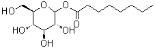 Octanoyl d-glucopyranosideStructure,60415-65-8Structure Octanoyl d-glucopyranoside Structure,60415-65-8Structure