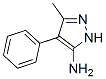 5-Methyl-4-phenyl-2h-pyrazol-3-ylamineStructure,60419-81-0Structure 5-Methyl-4-phenyl-2h-pyrazol-3-ylamine Structure,60419-81-0Structure