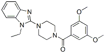 Piperazine, 1-(3,5-dimethoxybenzoyl)-4-(1-ethyl-1h-benzimidazol-2-yl)-(9ci)Structure,604741-70-0Structure Piperazine, 1-(3,5-dimethoxybenzoyl)-4-(1-ethyl-1h-benzimidazol-2-yl)-(9ci) Structure,604741-70-0Structure