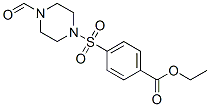 Benzoic acid, 4-[(4-formyl-1-piperazinyl)sulfonyl]-, ethyl ester (9ci) Structure,604762-01-8Structure