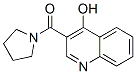 (9CI)-1-[(4-羥基-3-喹啉)羰基]-吡咯烷結構式_604772-52-3結構式