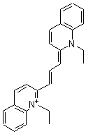 Pinacyanol iodideStructure,605-91-4Structure Pinacyanol iodide Structure,605-91-4Structure